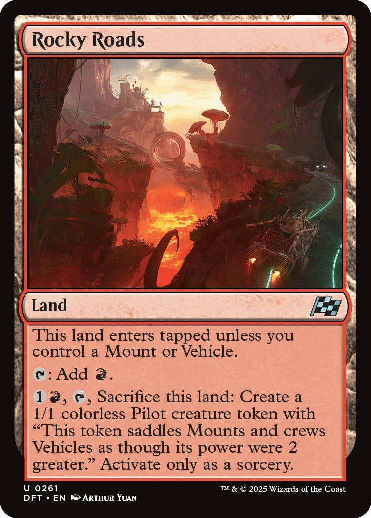 Image for Rocky Roads (261) (DFT) - Magic: The Gathering