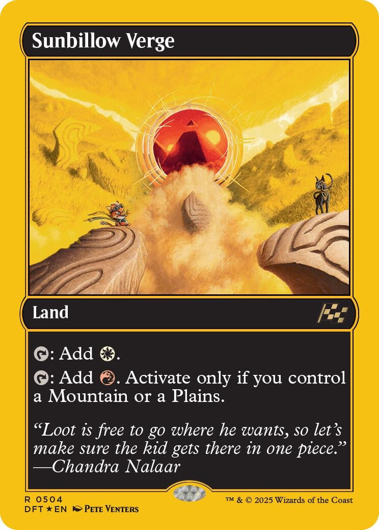 Image for Sunbillow Verge (First-Place Foil) (504) - Magic: The Gathering