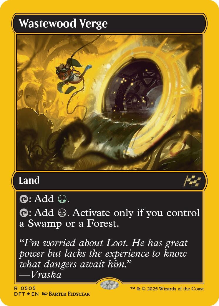 Image for Wastewood Verge (First-Place Foil) (505) - Magic: The Gathering