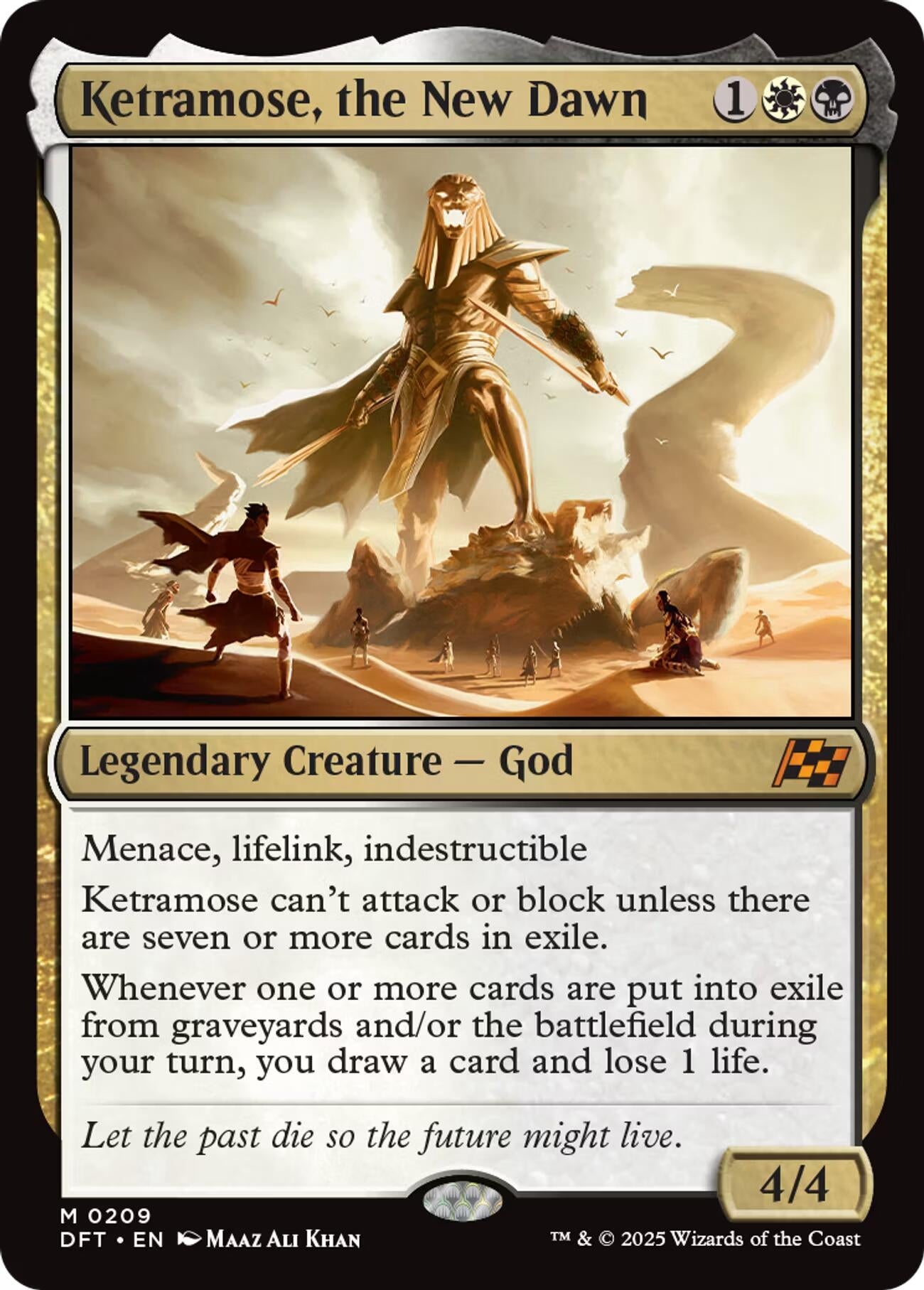 Image for Ketramose, the New Dawn (209) - Magic: The Gathering