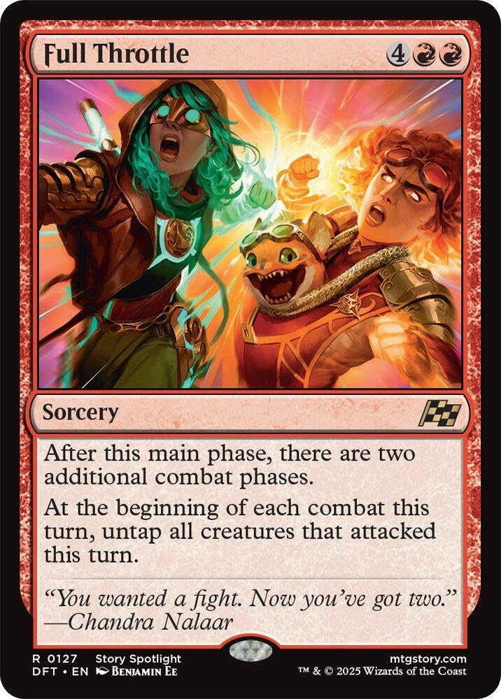 Image for Full Throttle (127) - Magic: The Gathering