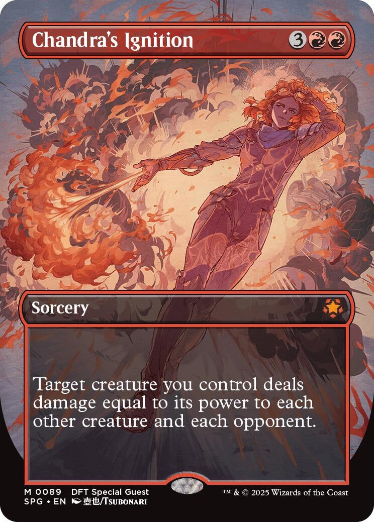 Image for Chandra's Ignition (Borderless) (89) - Magic: The Gathering
