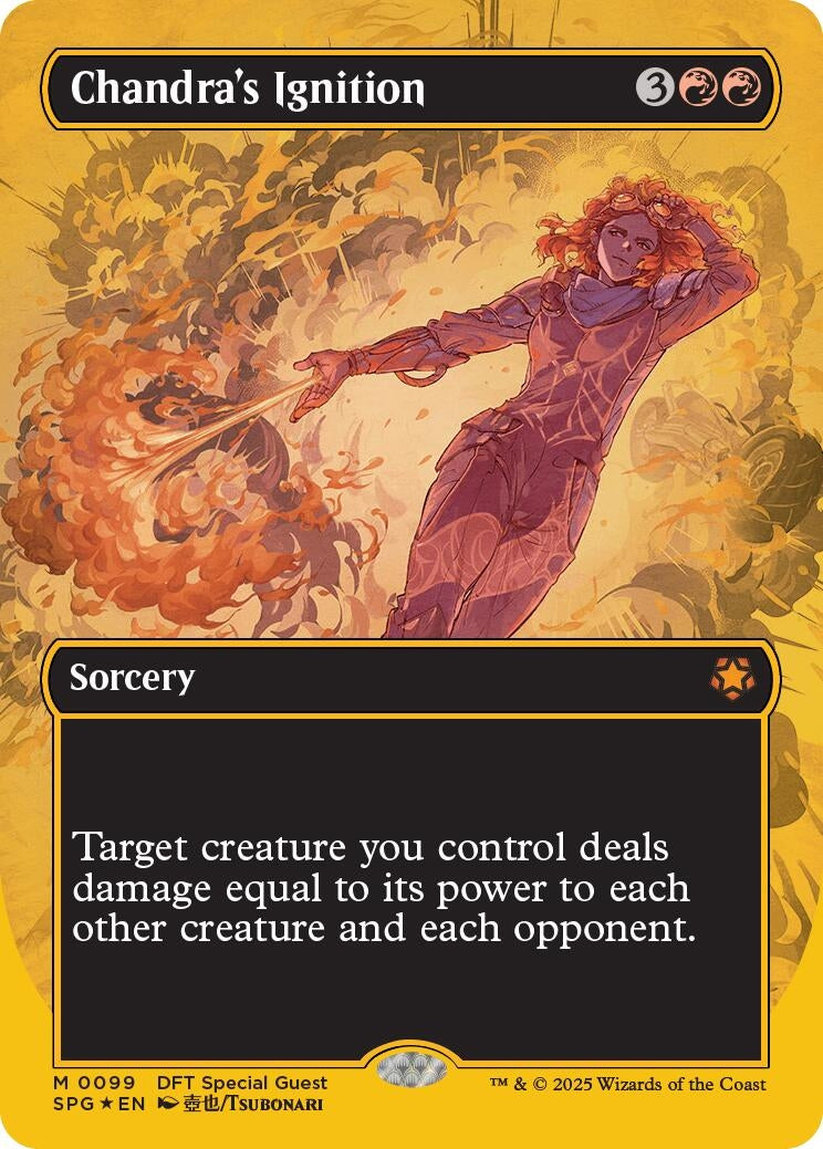 Image for Chandra's Ignition (Borderless) (First-Place Foil) (99) - Magic: The Gathering