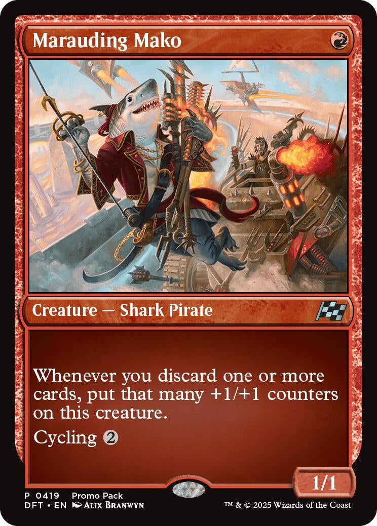 Image for Marauding Mako (419) - Magic: The Gathering
