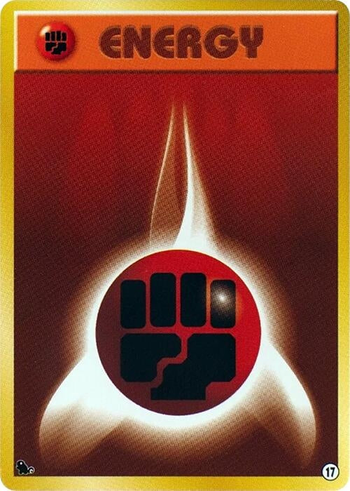 Image for Basic Fighting Energy - 17 (17) - Pokemon Japan