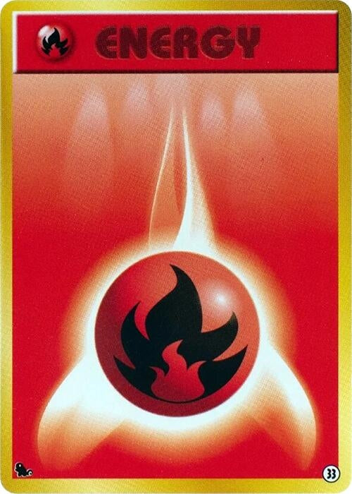 Image for Basic Fire Energy - 33 (33) - Pokemon Japan