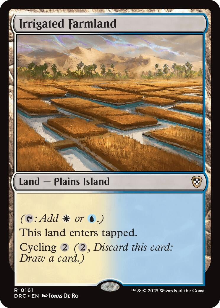 Image for Irrigated Farmland (161) - Magic: The Gathering