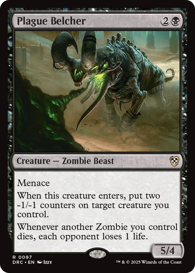 Image for Plague Belcher (97) - Magic: The Gathering