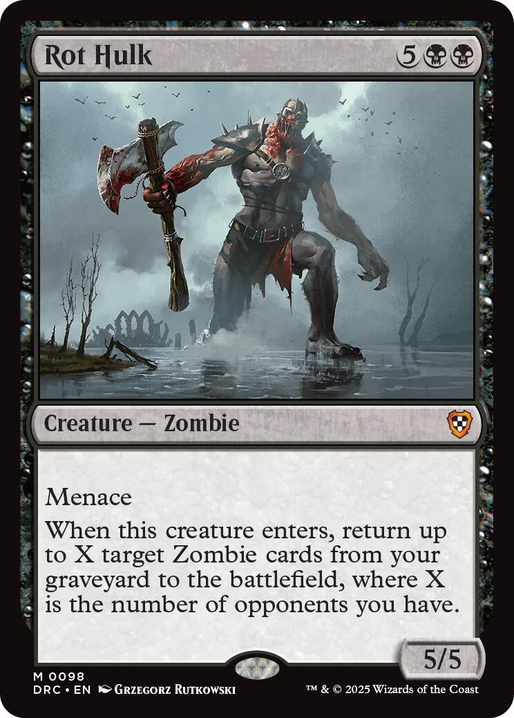 Image for Rot Hulk (98) - Magic: The Gathering
