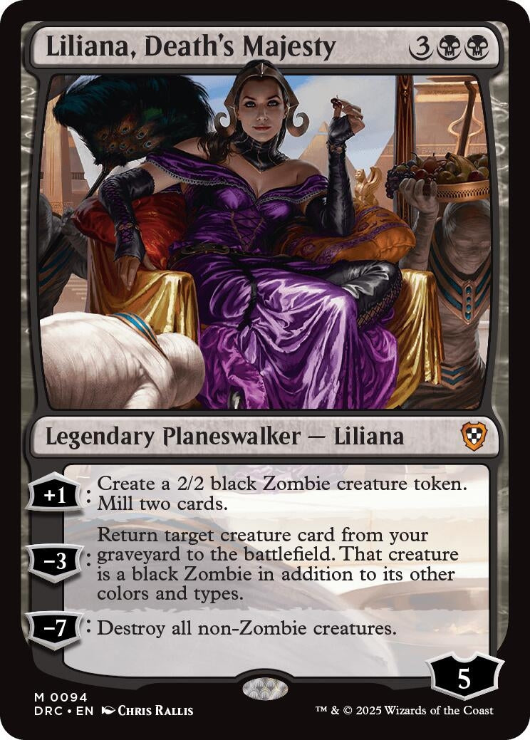Image for Liliana, Death's Majesty (94) - Magic: The Gathering