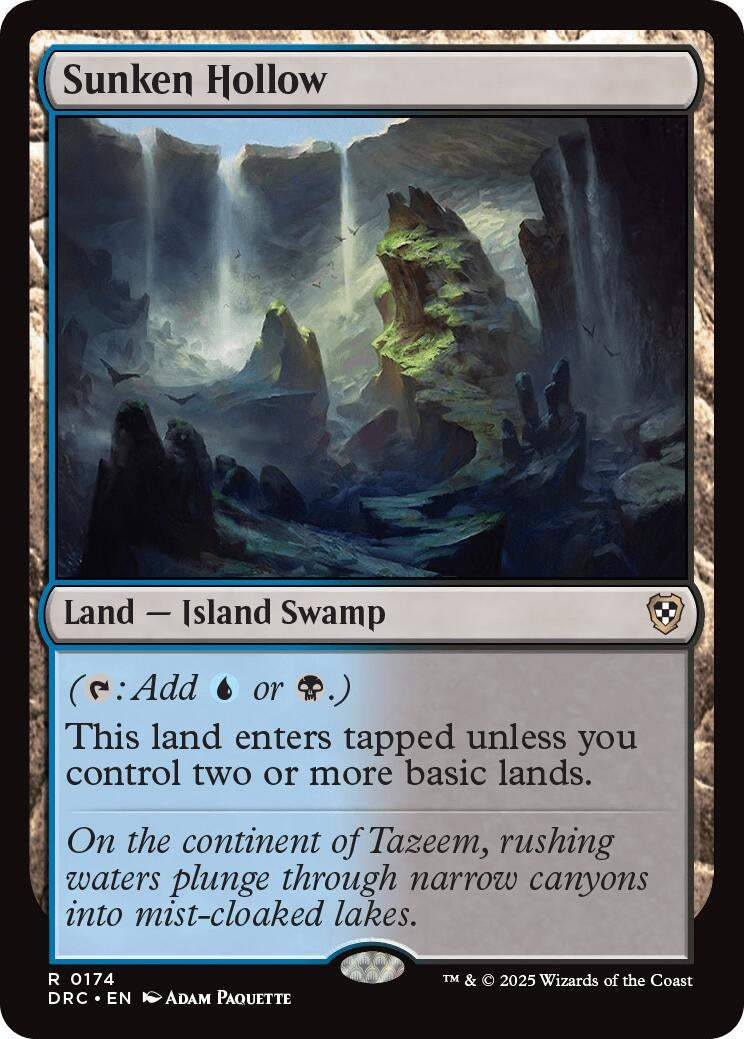 Image for Sunken Hollow (174) - Magic: The Gathering