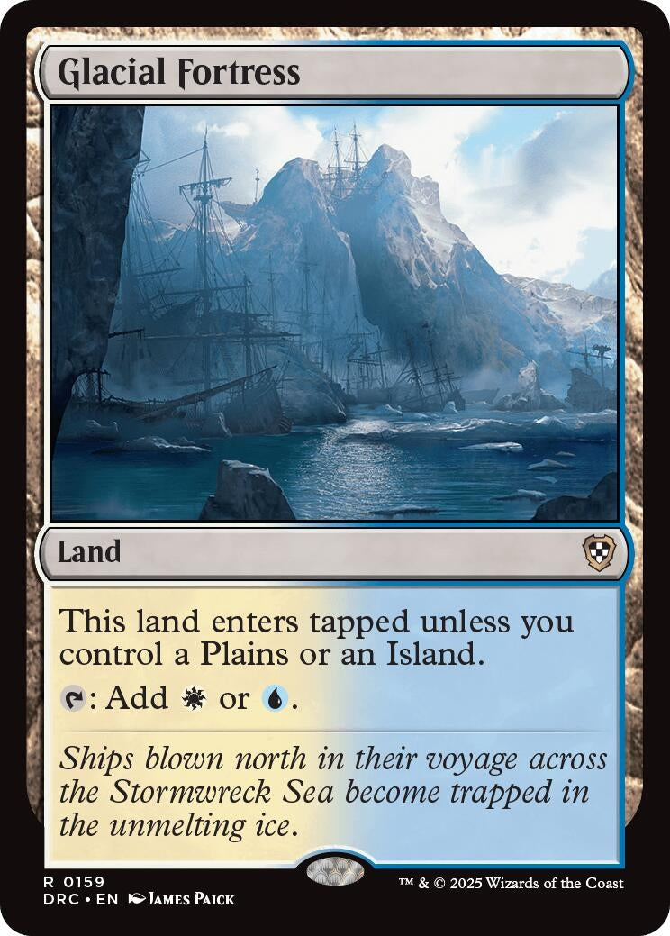 Image for Glacial Fortress (159) - Magic: The Gathering