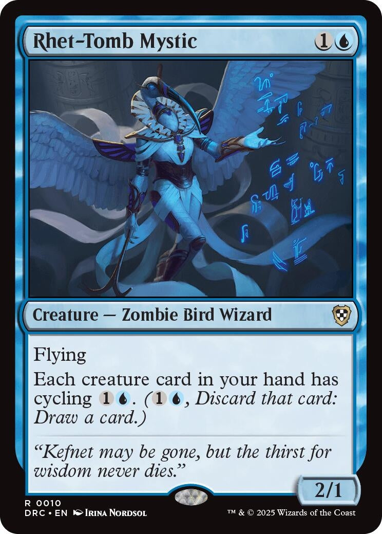 Image for Rhet-Tomb Mystic (10) - Magic: The Gathering
