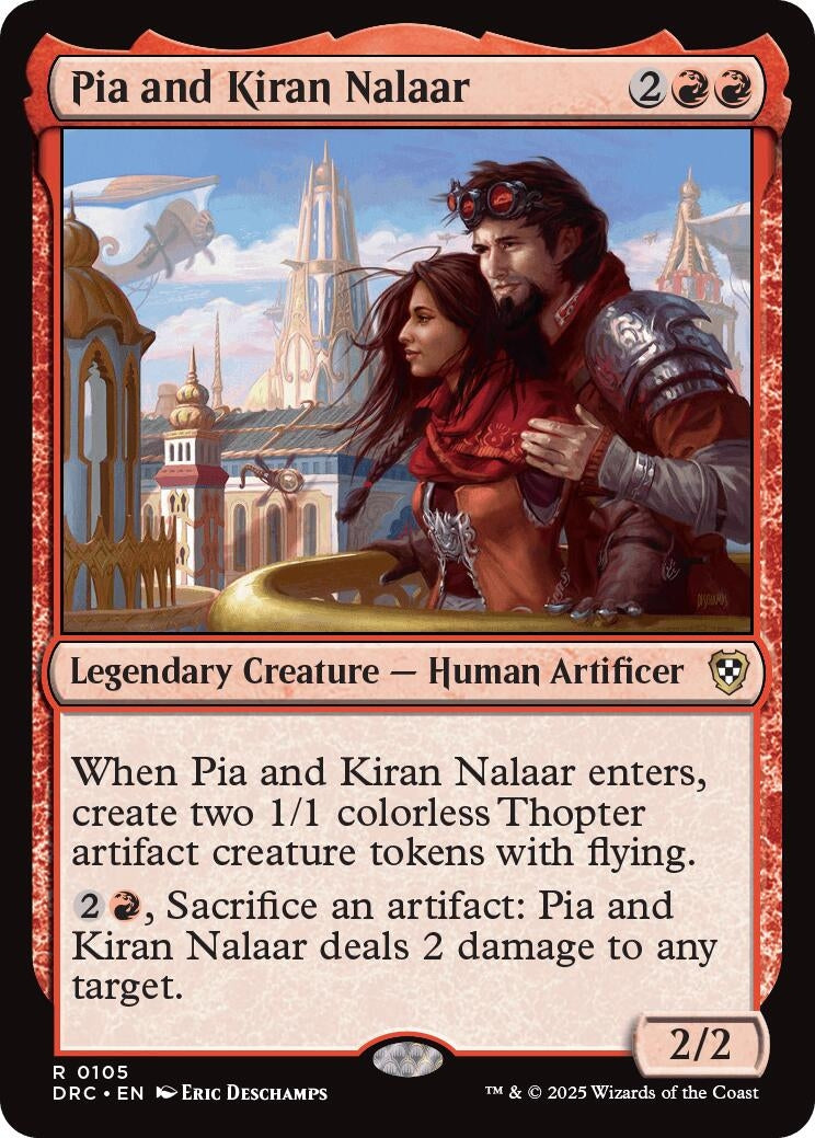 Image for Pia and Kiran Nalaar (105) - Magic: The Gathering