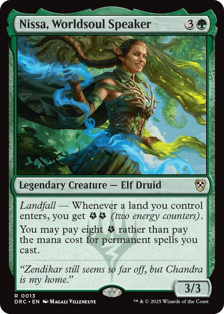 Image for Nissa, Worldsoul Speaker (13) - Magic: The Gathering