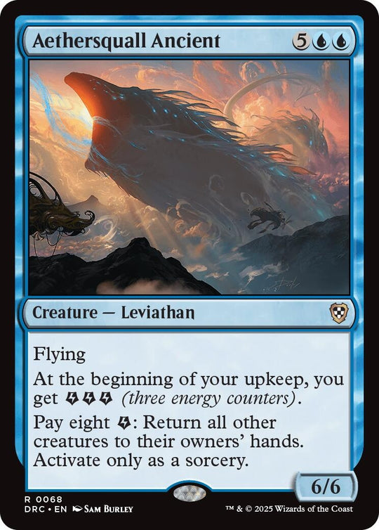 Image for Aethersquall Ancient (68) (DRC) - Magic: The Gathering
