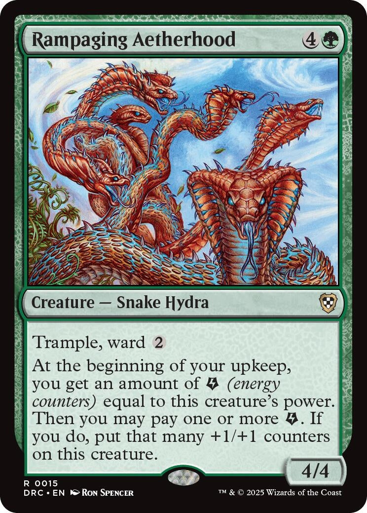 Image for Rampaging Aetherhood (15) - Magic: The Gathering