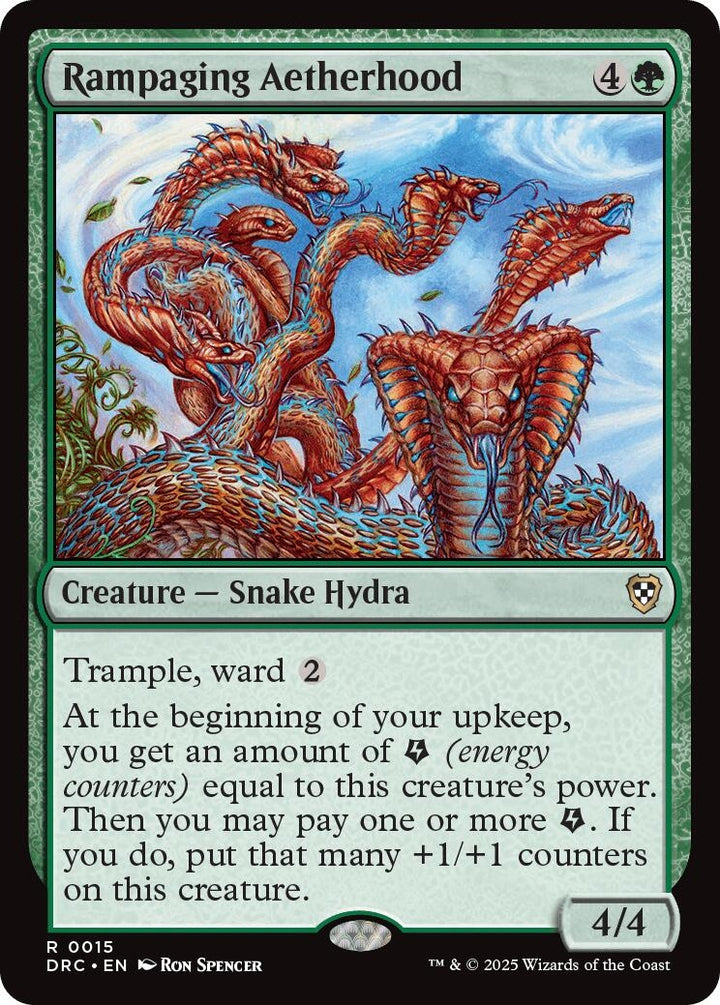 Image for Rampaging Aetherhood (15) - Magic: The Gathering