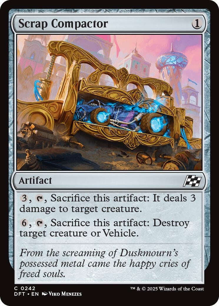 Image for Scrap Compactor (242) (DFT) - Magic: The Gathering