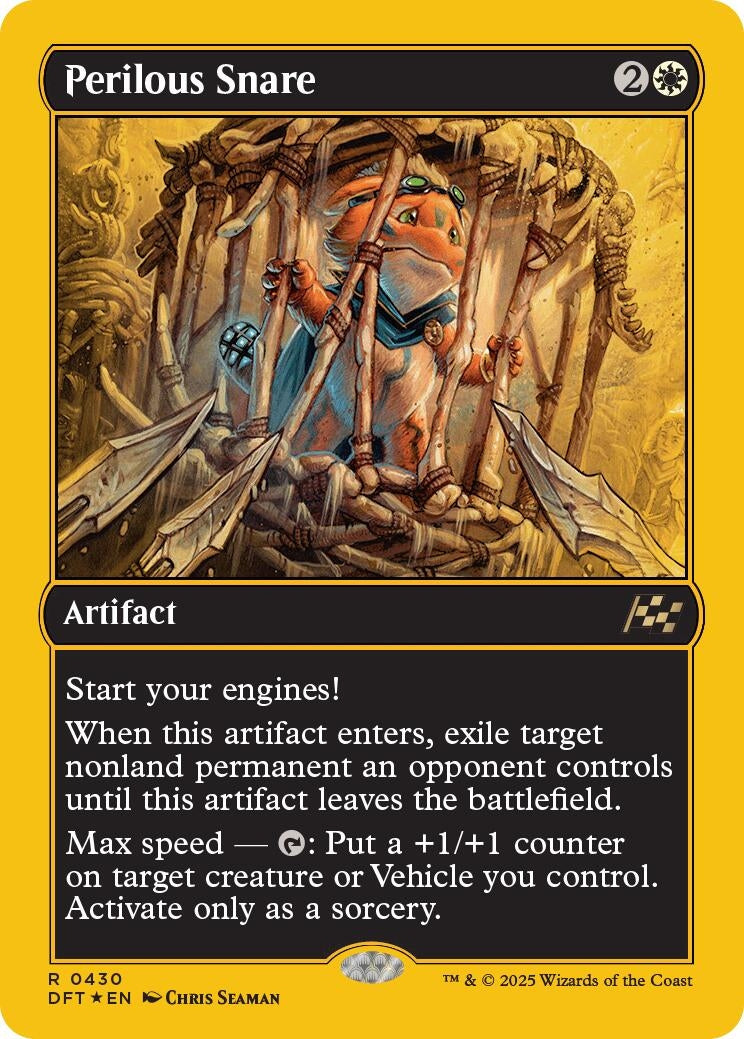 Image for Perilous Snare (First-Place Foil) (430) - Magic: The Gathering