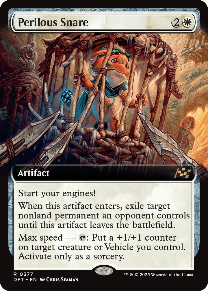 Image for Perilous Snare (Extended Art) (377) - Magic: The Gathering