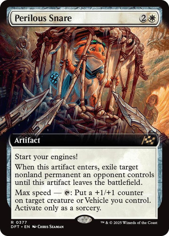 Image for Perilous Snare (Extended Art) (377) - Magic: The Gathering