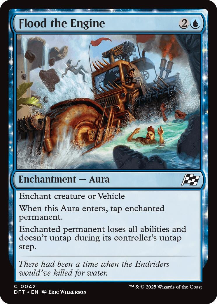 Image for Flood the Engine (42) (DFT) - Magic: The Gathering