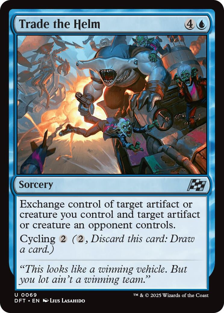 Image for Trade the Helm (69) (DFT) - Magic: The Gathering