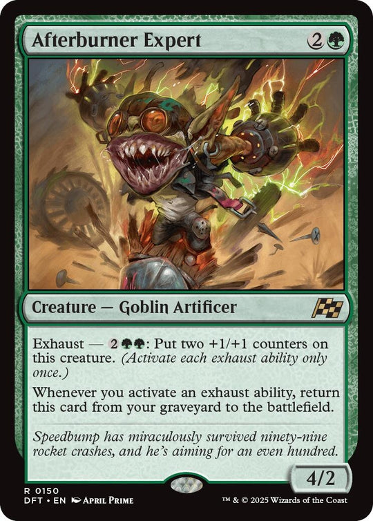 Image for Afterburner Expert (150) (DFT) - Magic: The Gathering