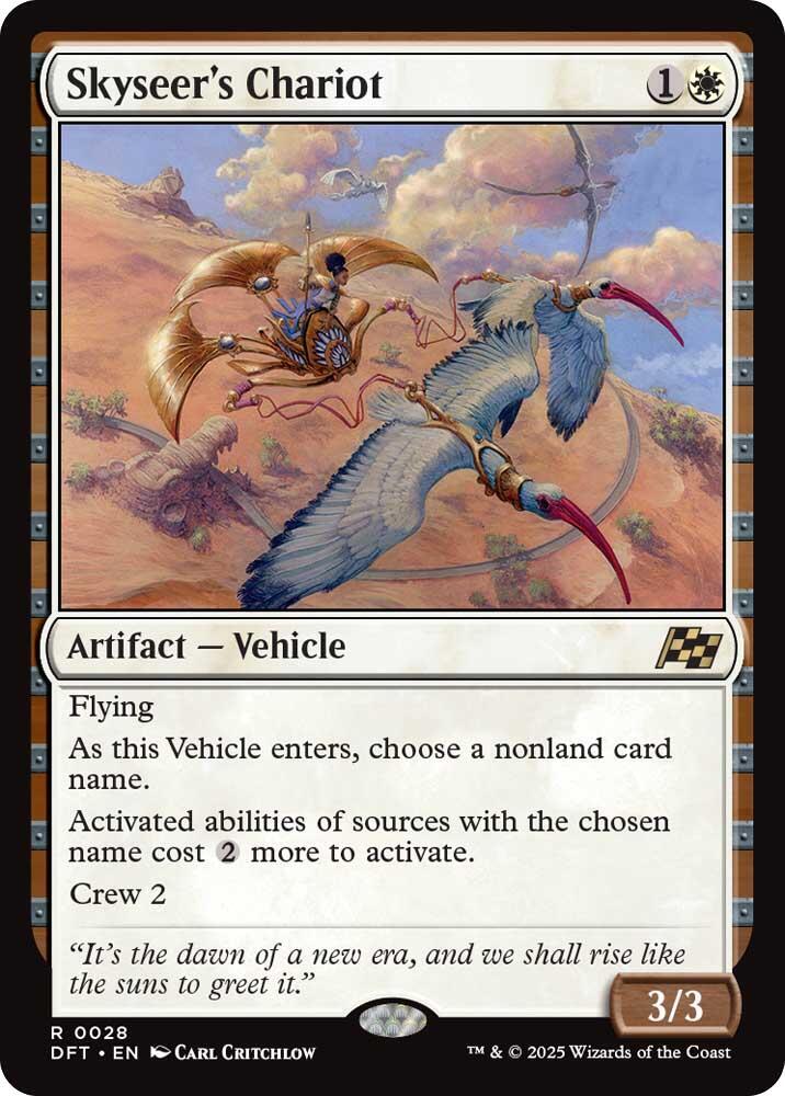 Image for Skyseer's Chariot (28) - Magic: The Gathering