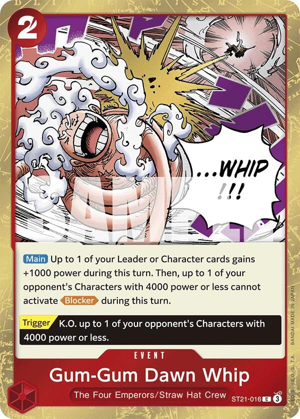 Gum-Gum Dawn Whip (ST21-016) (ST-21)