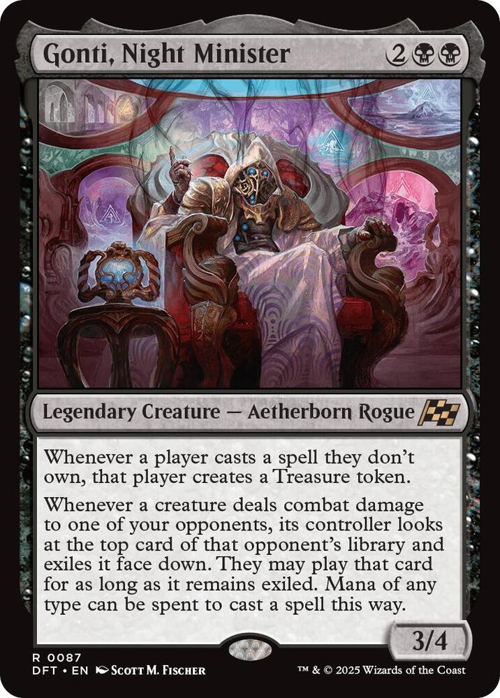 Image for Gonti, Night Minister (87) - Magic: The Gathering