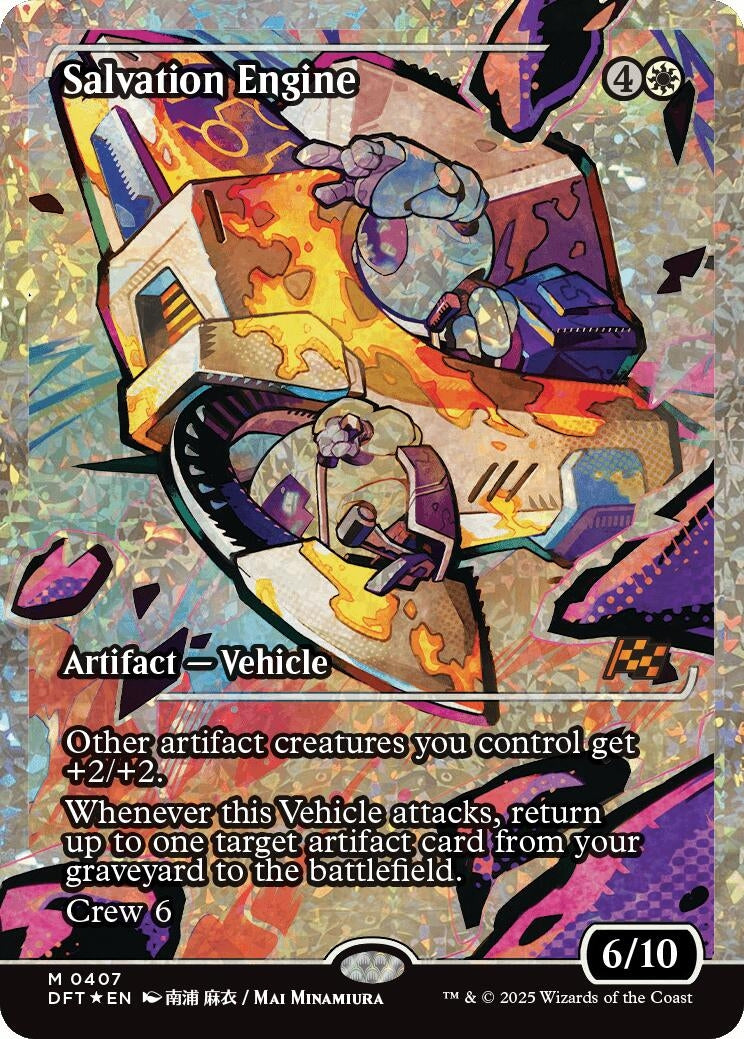 Image for Salvation Engine (Showcase) (Fracture Foil) (407) - Magic: The Gathering