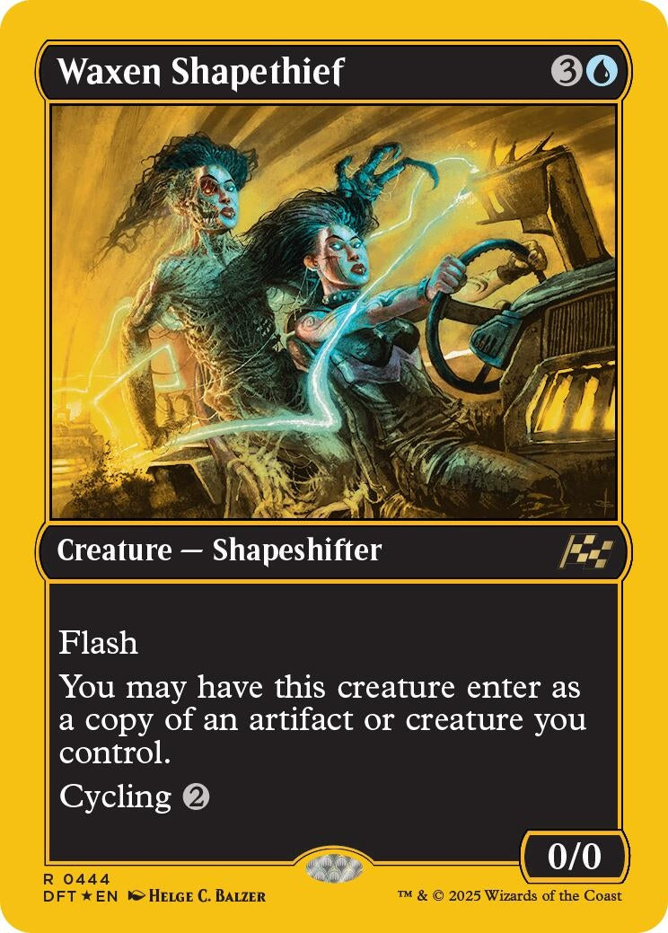 Image for Waxen Shapethief (First-Place Foil) (444) - Magic: The Gathering