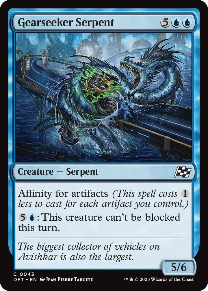 Image for Gearseeker Serpent (43) - Magic: The Gathering