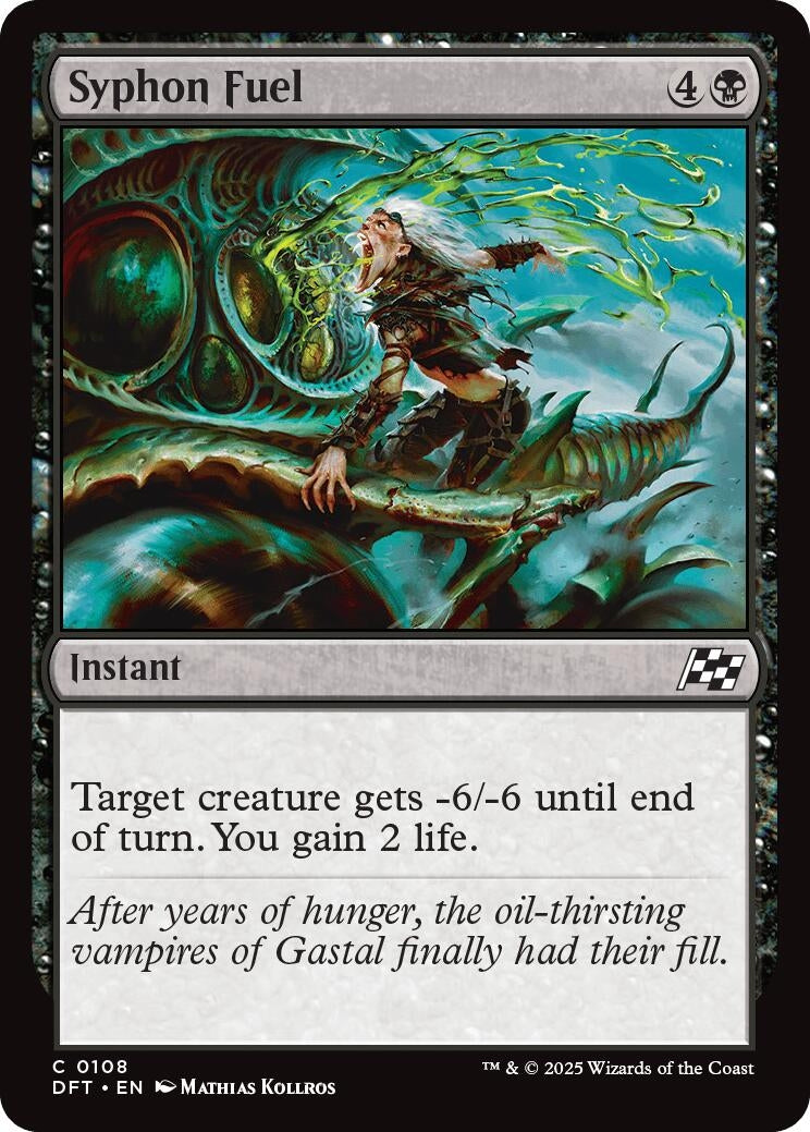 Image for Syphon Fuel (108) - Magic: The Gathering