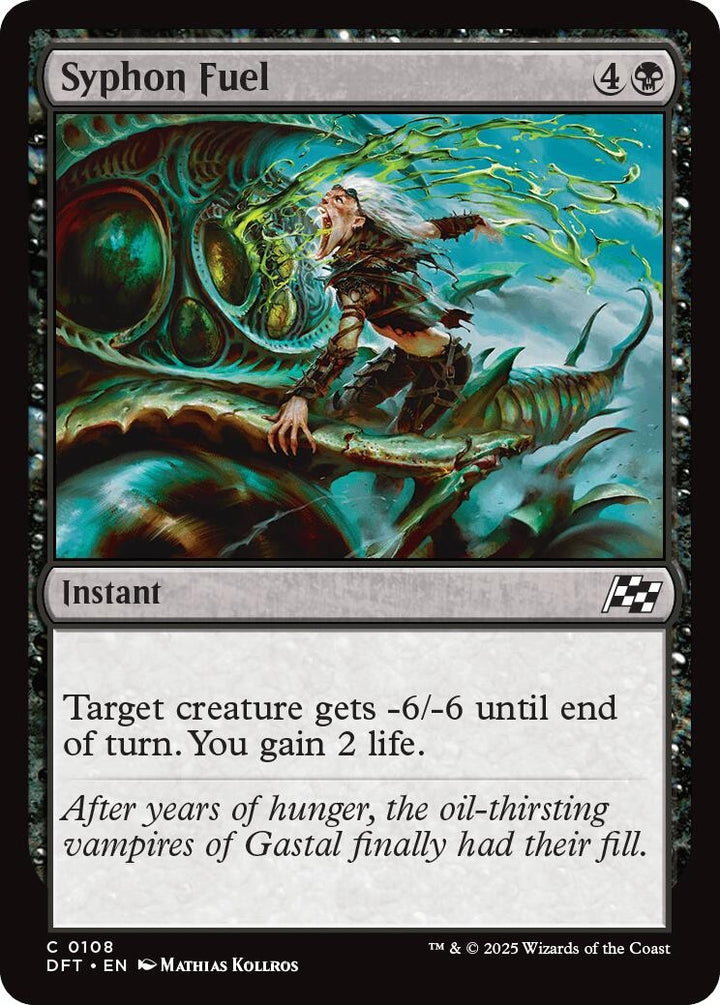 Image for Syphon Fuel (108) - Magic: The Gathering