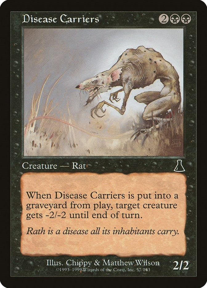 Image for Disease Carriers (57) - Magic: The Gathering
