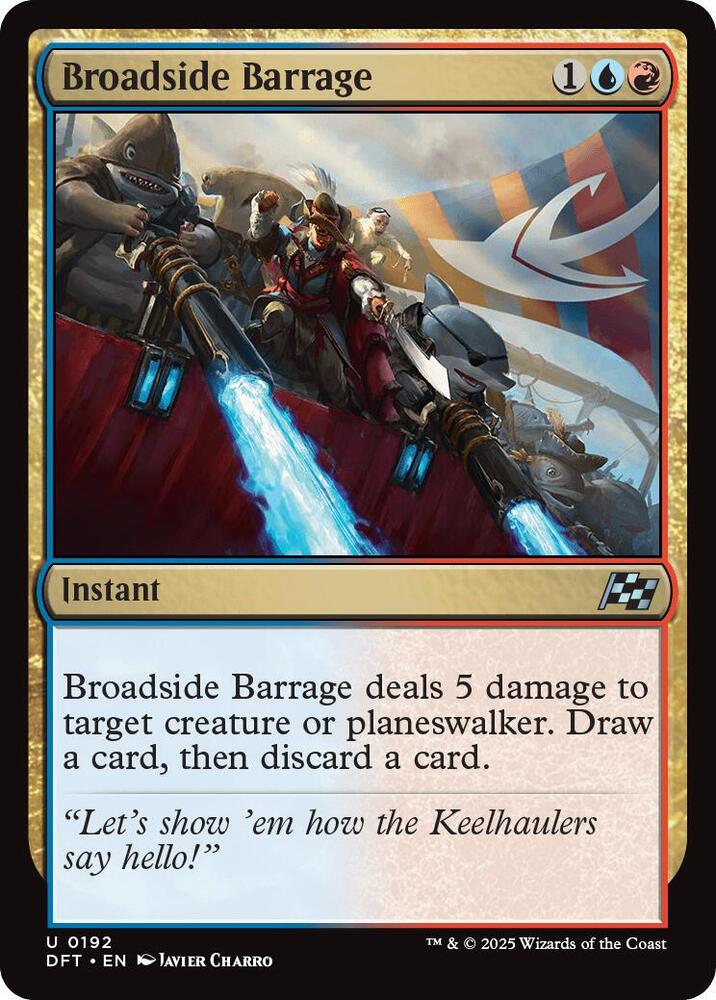 Image for Broadside Barrage (192) - Magic: The Gathering