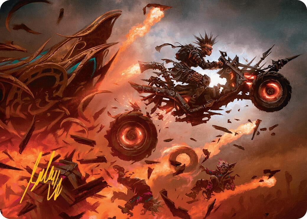 Image for Gastal Blockbuster Art Card (Gold-Stamped Signature) (19) (ASDFT) - Magic: The Gathering