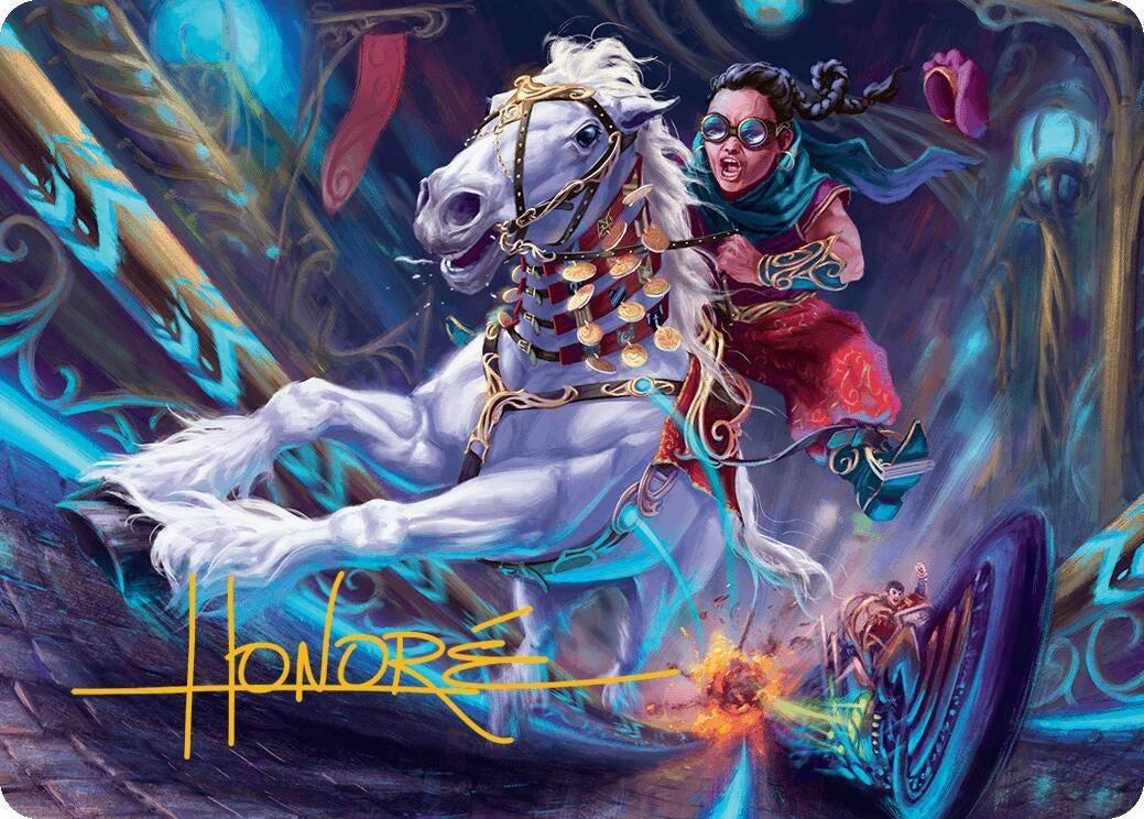 Image for Gilded Ghoda Art Card (Gold-Stamped Signature) (34) (ASDFT) - Magic: The Gathering
