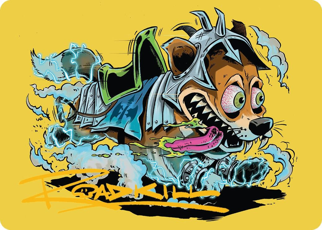 Image for District Mascot Art Card (50/54) (Gold-Stamped Signature) (50) (ASDFT) - Magic: The Gathering
