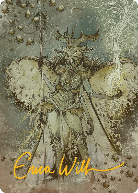 Image for Aatchik, Emerald Radian Art Card (6/54) (Gold-Stamped Signature) (6) - Magic: The Gathering