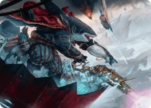 Image for Captain Howler, Sea Scourge Art Card (16/54) (16) (ASDFT) - Magic: The Gathering