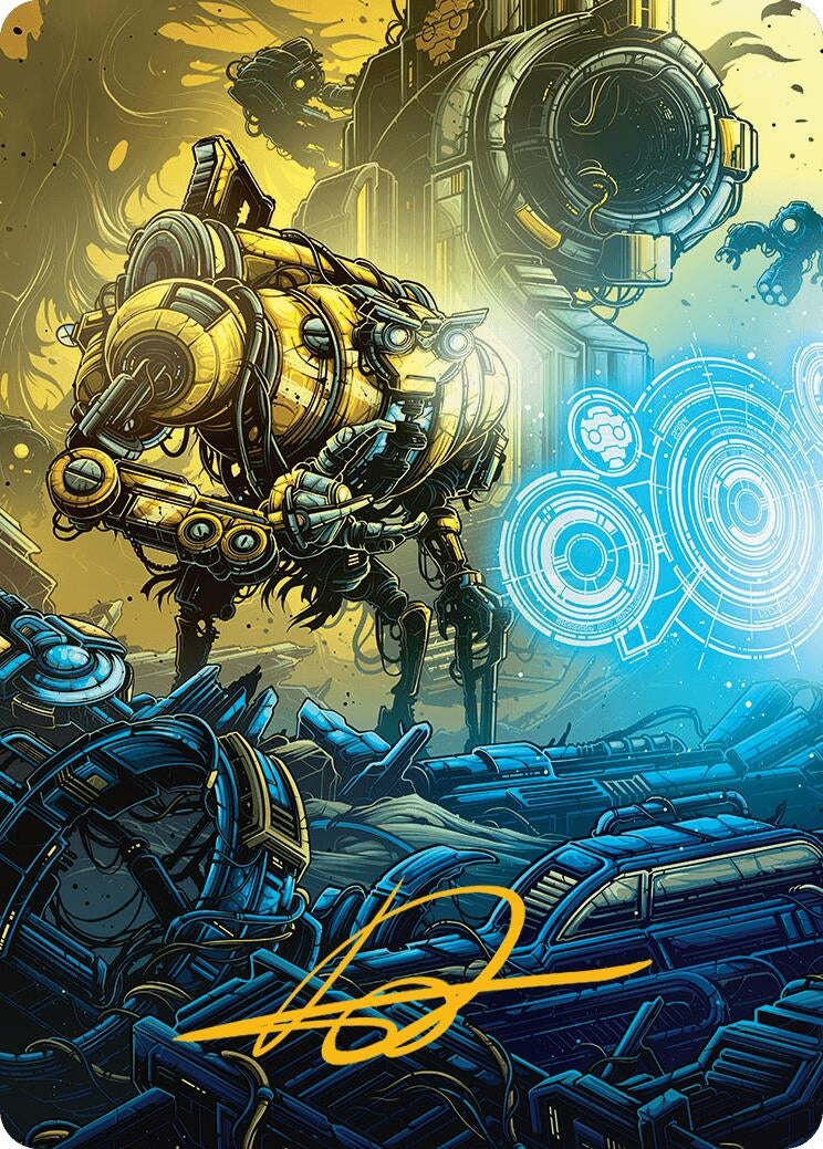 Image for Mendicant Core, Guidelight Art Card (1/54) (Gold-Stamped Signature) (1) - Magic: The Gathering
