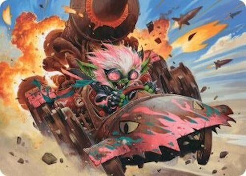 Image for Redshift, Rocketeer Chief Art Card (13) (ASDFT) - Magic: The Gathering