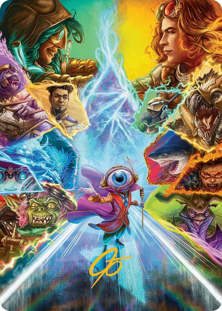 Image for Start Your Engines! Art Card (Gold-Stamped Signature) (5) - Magic: The Gathering