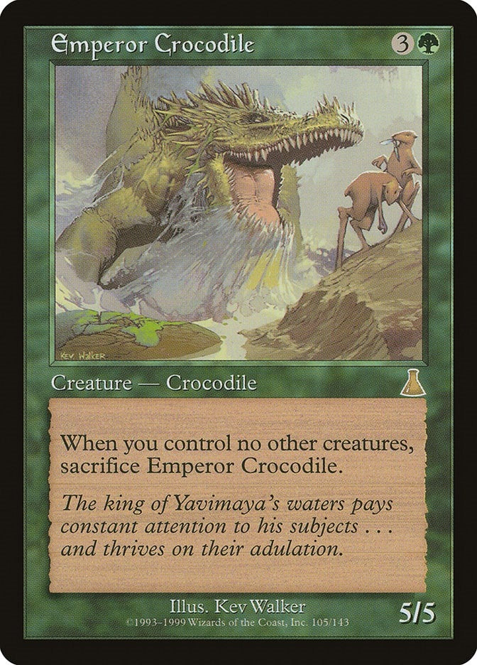 Image for Emperor Crocodile (105) - Magic: The Gathering