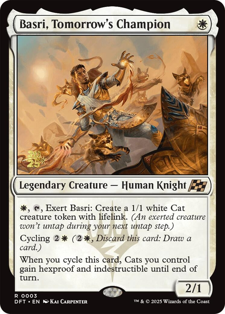 Image for Basri, Tomorrow's Champion (3) - Magic: The Gathering