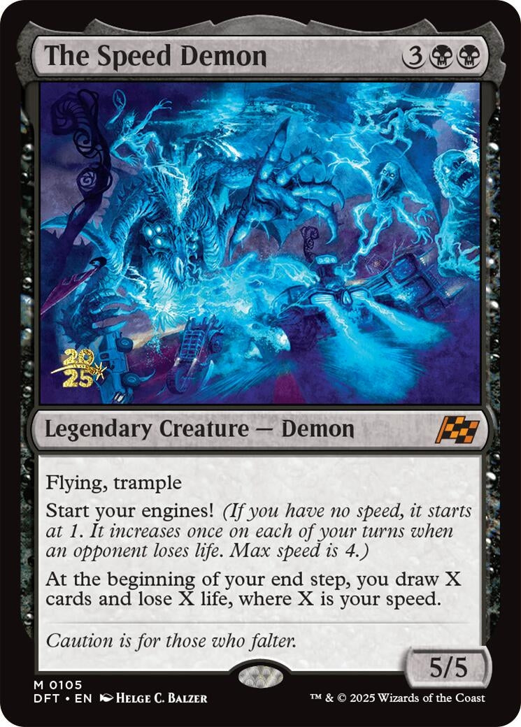 Image for The Speed Demon (105) (PRE) - Magic: The Gathering
